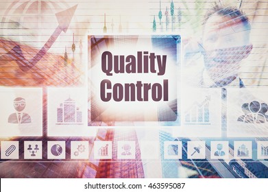 Business Quality Control collage concept - Shutterstock ID 463595087