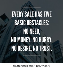 Business Quotes Sales Success Stock Photo 1047943675 | Shutterstock