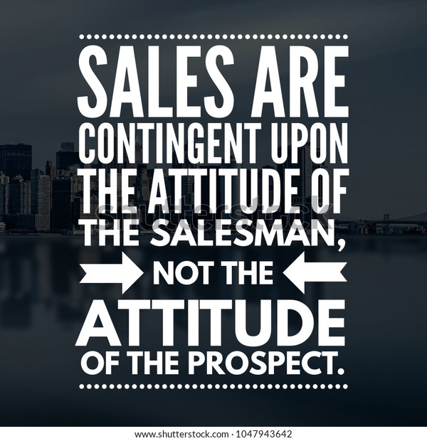 Business Quotes Sales Success Stock Photo (Edit Now) 1047943642