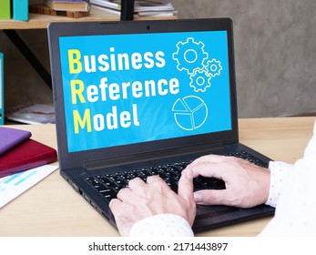 Business Reference Model BRM Is Shown Using A Text