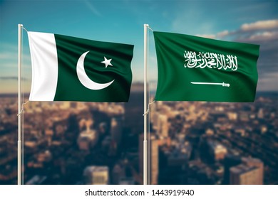 Pakistan Saudi Arabia Flag Stock Photos Images Photography Shutterstock