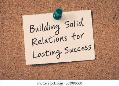 Business Relationship Building Concept