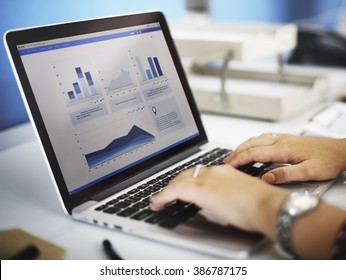 Business Research Data Economy Statistics Concept