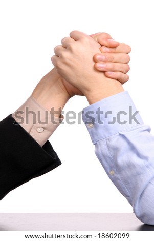 Similar – hands intertwined wedding couple on wedding day