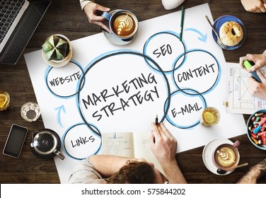 Business Solution Marketing Digital Planning - Shutterstock ID 575844202
