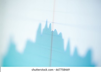Business success and Financial market growth concept. Stock business graph chart on digital screen. Stock Prices with Candle stick stock tracking for Forex market, Gold market and Crude oil market. - Shutterstock ID 667758469