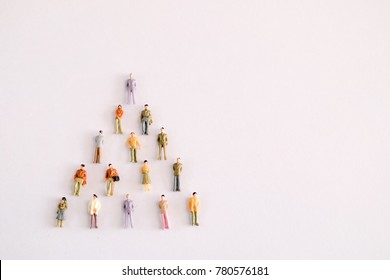 Business Team building , Human Resource Management and Recruitment concept. Leader on Top pyramid - Shutterstock ID 780576181