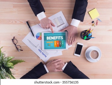 Business Team Concept - BENEFITS