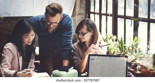 Business Team Corporate Marketing Working Concept - Powered by Shutterstock