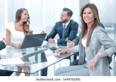 business team discusses new ideas at a business meeting - Shutterstock ID 1494781841