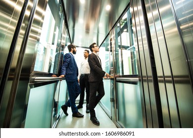 Business Team Group Going On Elevator Stock Photo 1606986091 | Shutterstock