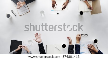 Business Team Meeting Planning Strategy Concept