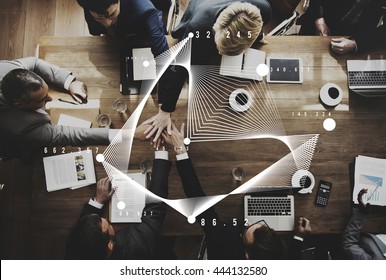 Business Team Working Meeting Brainstorming Concept