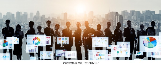 Business and technology concept. Business documents. Data analysis. personal information. Digital transformation.