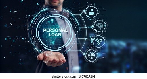 Business, Technology, Internet and network concept. Loan personal finance. - Shutterstock ID 1937827201