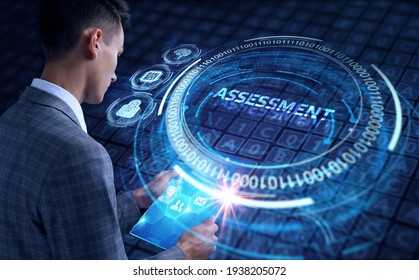 Business, Technology, Internet and network concept. Assessment analysis evaluation measure. 