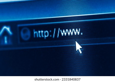 business and technology- internet url with some copy space