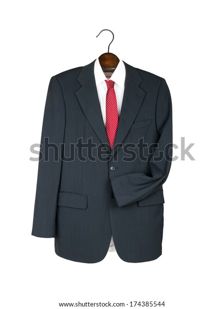 business suit and tie