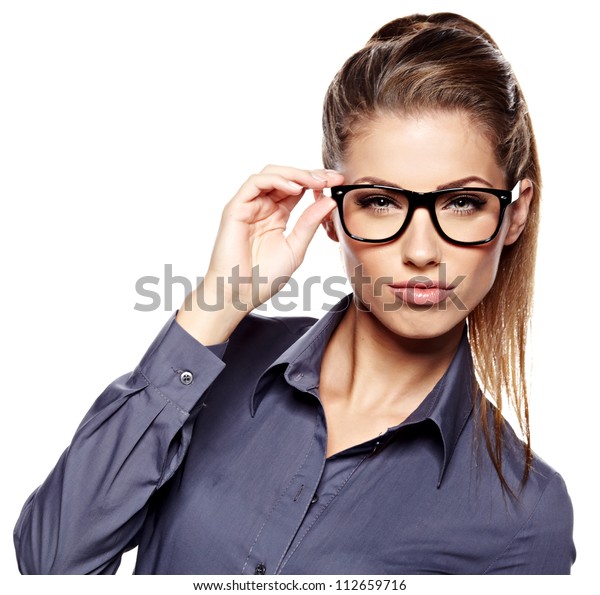 Business Woman Glasses Stock Photo 112659716 | Shutterstock