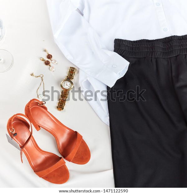 Business Woman Has Prepared Clothes Office Stock Photo Edit Now