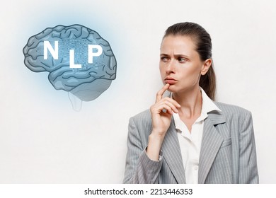 Business Woman Learning - Brain And NLP, Programming, Natural Language Process