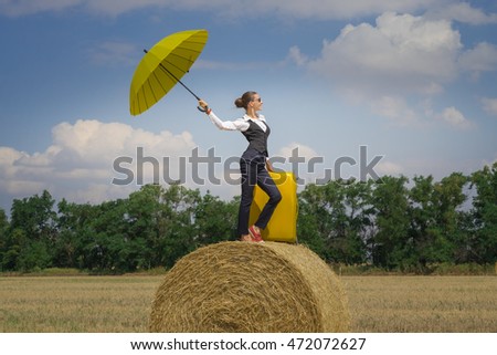 Similar – Image, Stock Photo Egg neck (2) Man Umbrella