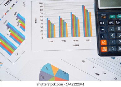 Business work, document data, graphs, graphs, marketing reports, research, development and planning for management, strategy analysis, financial accounting Business concepts in the future world