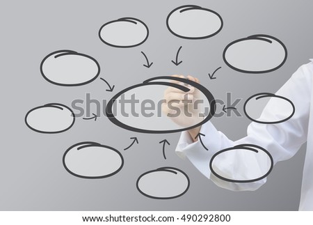 business writing relation bubble diagram concept stock photo (editbusiness writing relation of bubble diagram concept (set9)