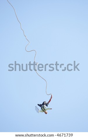 Similar – Climber reaching for a helping-hand.