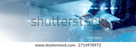 Businessman analysis work in progress and project updates, task monitoring, development stages, workflow improvement, performance tracking, progress reporting