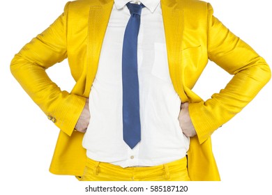 businessman confident, hands on hips - Shutterstock ID 585187120
