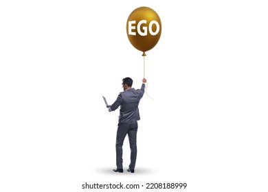 Businessman In Excessive Ego Concept