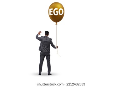 Businessman In Excessive Ego Concept