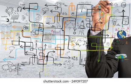 Businessman find a solution to increase profit - Shutterstock ID 249397207
