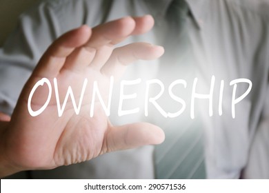 Businessman Hand, Ownership Concept