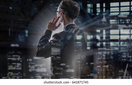 Businessman having talk - Shutterstock ID 641871745