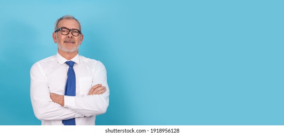 Businessman Isolated On Color Background