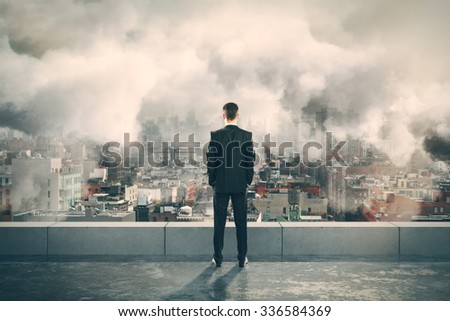 Similar – Image, Stock Photo Bad buildings Building