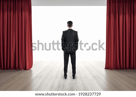 Similar – Image, Stock Photo backstage