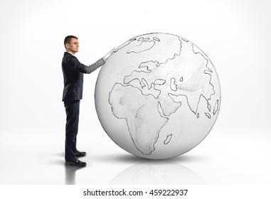 20 Global logistics outline Stock Photos, Images & Photography ...