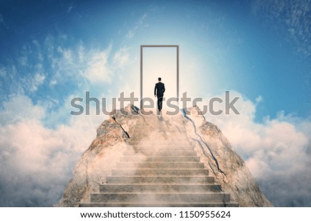 Similar – Foto Bild stairway to heaven Haus