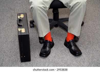 Businessman With Striking Individuality - Concept For New, Unconventional Business