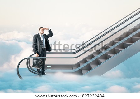 Similar – Foto Bild stairway to heaven Haus