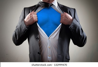 Businessman Super Hero