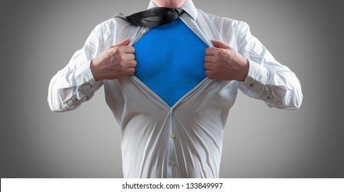 Businessman Super Hero