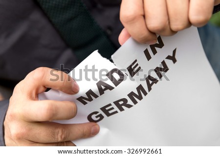 Similar – made in Germany