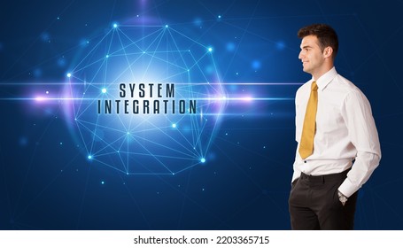 Businessman Thinking About Security Concept System Integrity