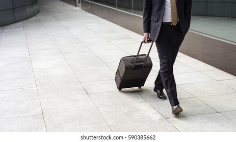 Businessman Traveler Journey Business Travel