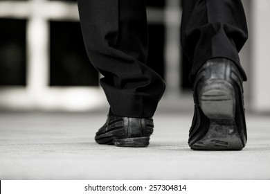 Businessman Walking To The Office.