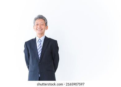 Businessman Wearing A Suit And A Smile